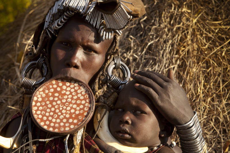 טיול לאתיופיה - שבט המורסי ושבט הבאנה