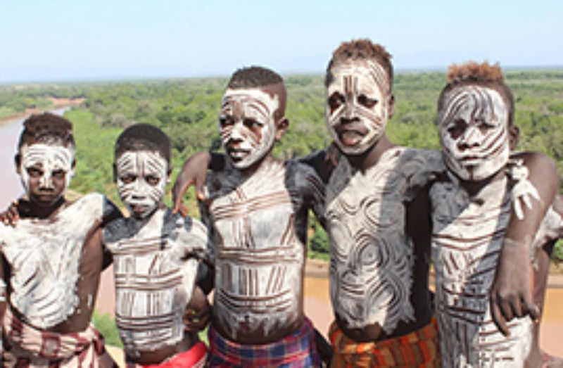 טיול לאתיופיה - שבט קארו
