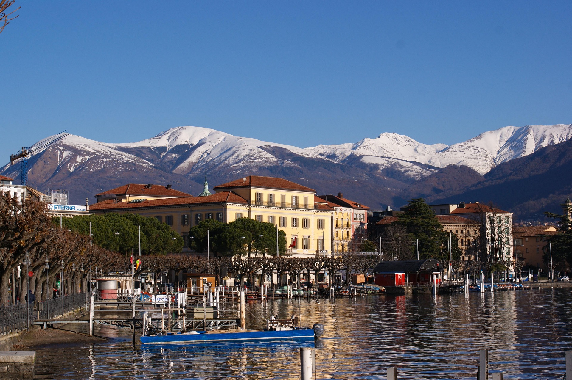 שייט באגם לוצרן, נסיעה ללוגאנו