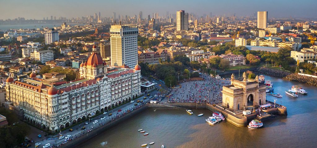 Gateway of India in der Mega-City Mumbai